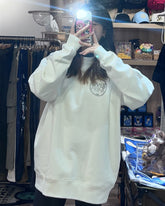 Over print Pop Art sweatshirts Ver:8 (White)